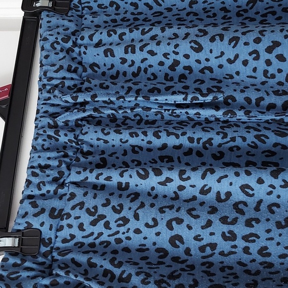 Sleepwear long blue black pants with pockets - Picture 3 of 10